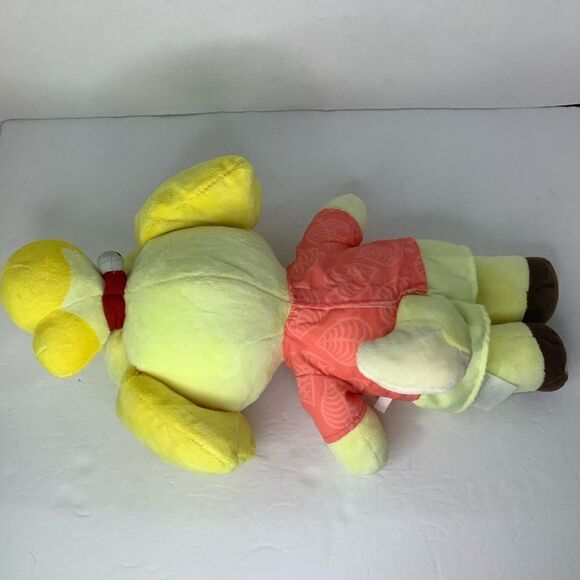 Animal Crossing New Horizons Build A Bear Isabelle in Summer Outfit Yellow 21” - Picture 3 of 12